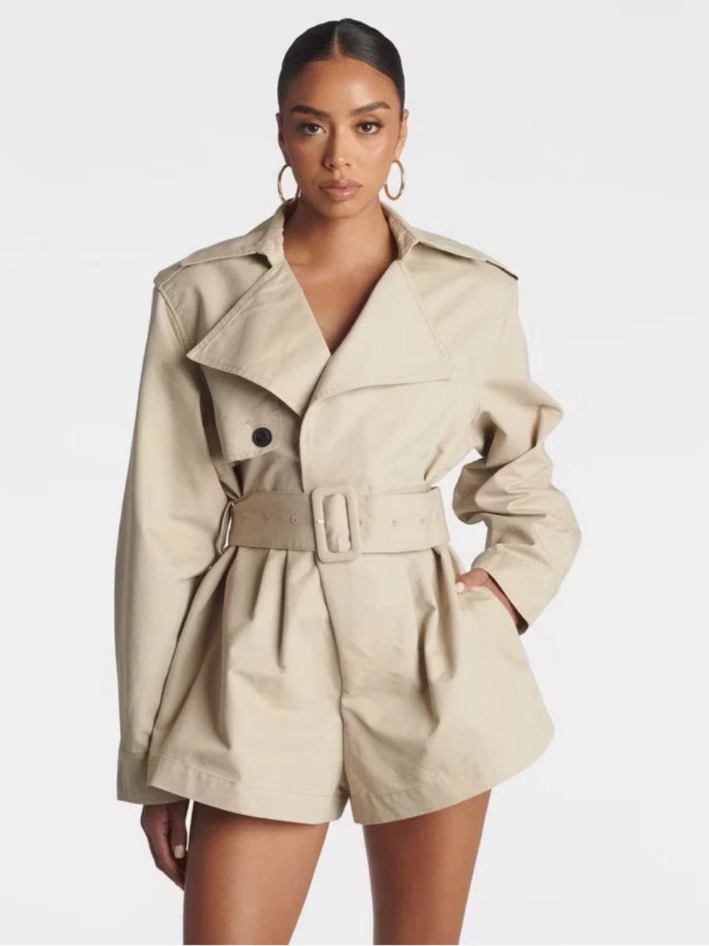 KBB by KAHLANA “The Trench Romper”